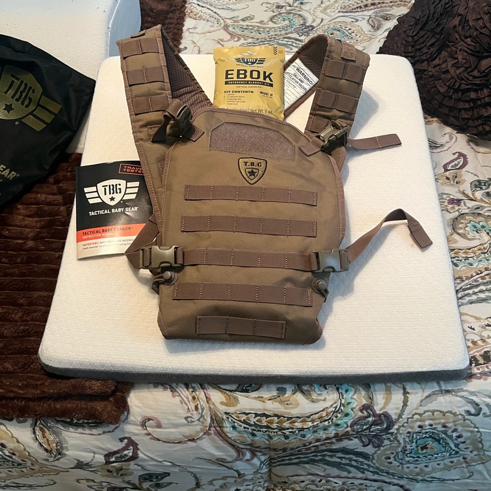 TBG Kids Adventure child carrier, tan